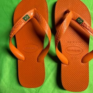 Havaianas Vibrant Orange Sandals